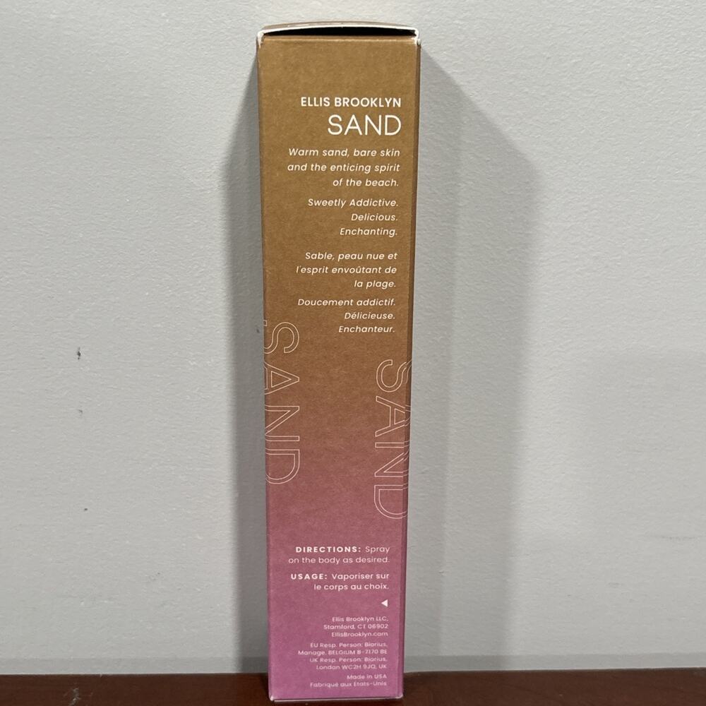 NWB Ellis Brooklyn Sand Fragrance Body Mist 100ml 3.38 fl oz - Picture 3 of 6
